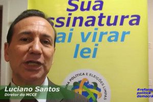 Reforma Política Democrática – Luciano Santos – MCCE