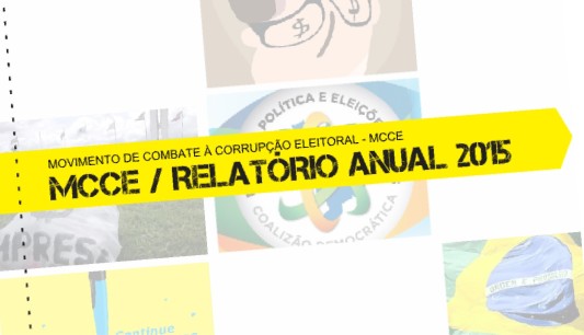 MCCE apresenta Relatório Anual 2015