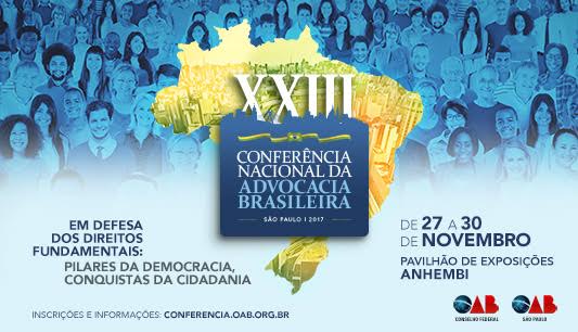 OAB fará conferência nacional sobre direitos fundamentais