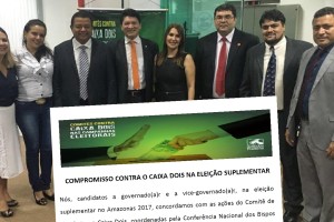 Comitê combate o uso de Caixa 2 nas eleições suplementares do Amazonas
