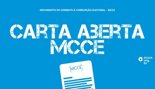 Em Carta Aberta, MCCE e dezenas de entidades pedem prosseguimento de denúncia contra o presidente Michel Temer à Câmara dos Deputados