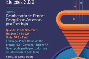 No Pará, MCCE irá debater sobre Desinformação em Eleições 2020