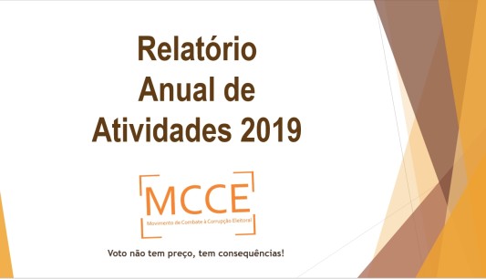 Relatório Anual MCCE-2019