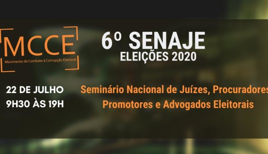 6º SENAJE: evento reúne especialistas jurídicos para debater eleições municipais