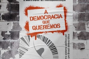 Movimentos sociais lançam campanha em defesa da Democracia e com críticas ao sistema político