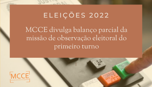 MCCE divulga balanço parcial da missão de observação eleitoral