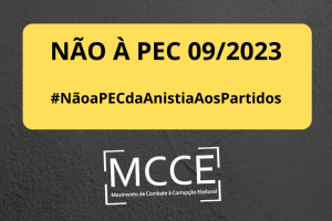#NãoaPECdaAnistiaAosPartidos