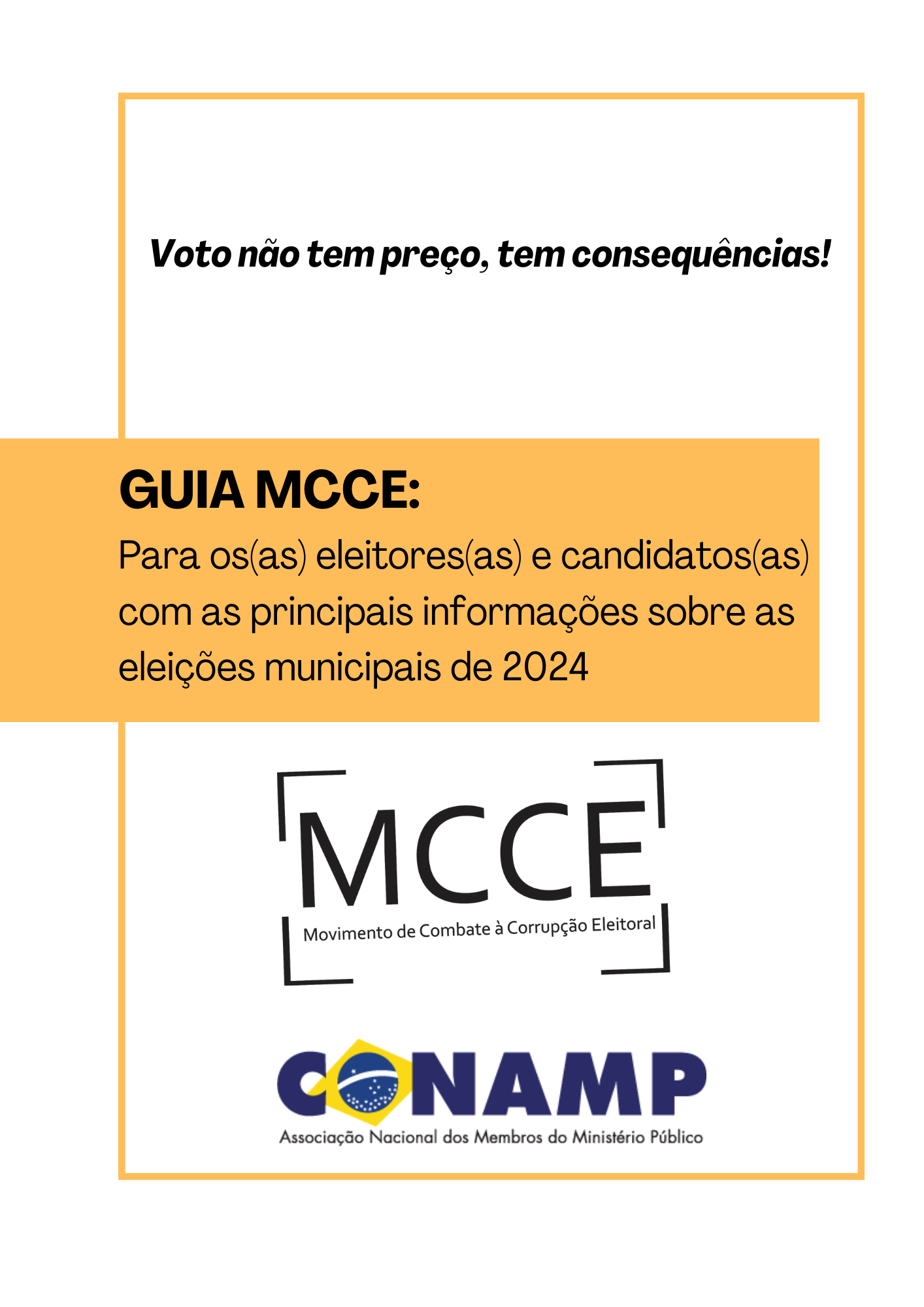 GUIA MCCE_para eleitores(as) e candidatos(as) com as principais informações sobre as eleições municipais 2024